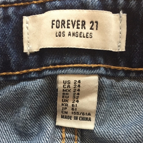 Forever 21 Denim Skirt - Picture 3 of 3